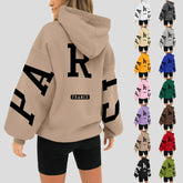 Bedruckter Paris-Hoodie für Damen